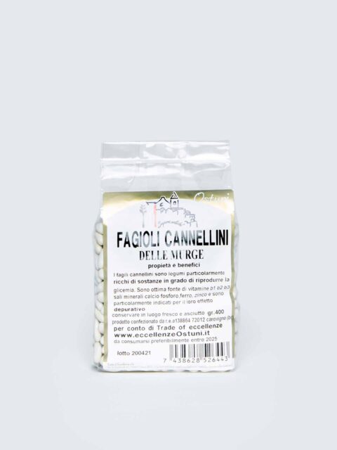 Confezione di fagioli cannellini delle Murge