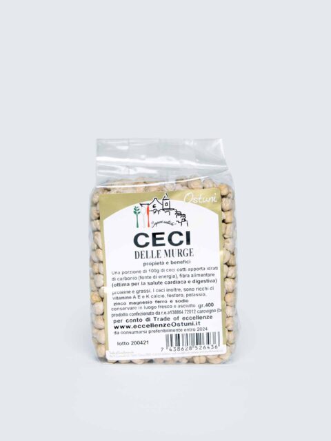 Confezione di ceci bianchi delle Murge