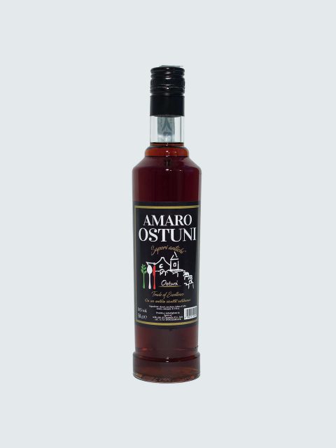 Bottiglia di amaro Ostuni da mezzo litro
