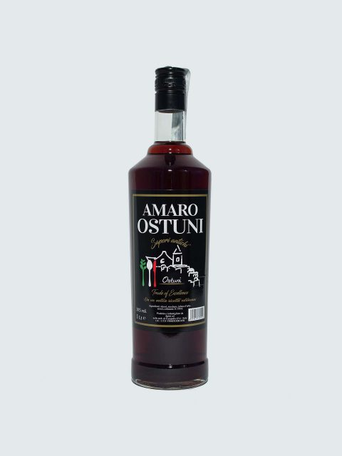 Bottiglia di amaro Ostuni da un litro