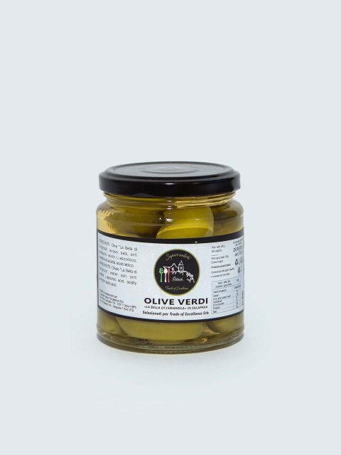 Vasetto di olive belle di cerignola