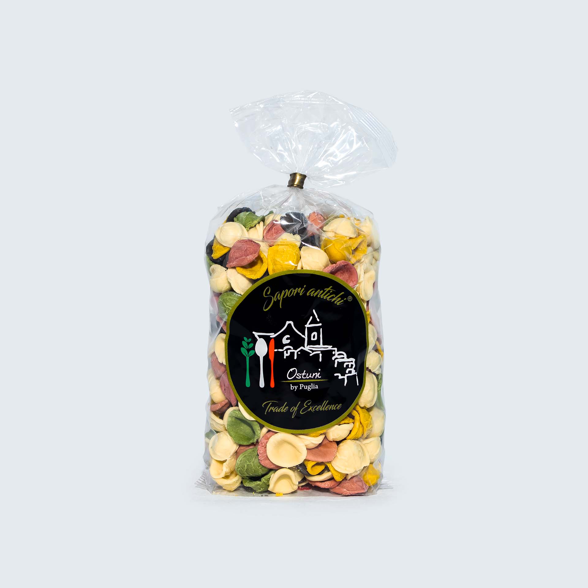 Orecchiette ai cinque gusti Confezione di orecchiette ai cinque gusti