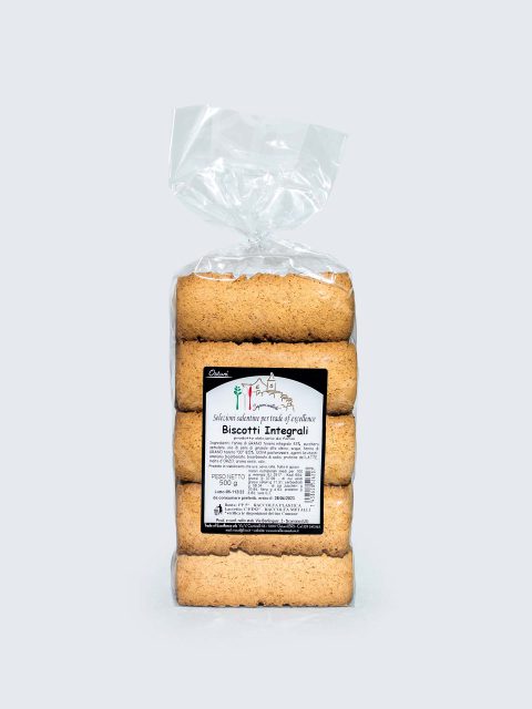Confezione di biscotti integrali