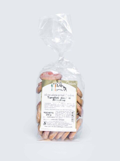 Confezione di taralli dolci al vino primitivo