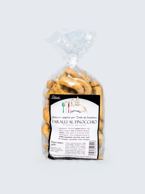 Confezione di taralli al finocchio